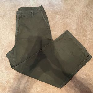 GAP Green Khaki Pants
